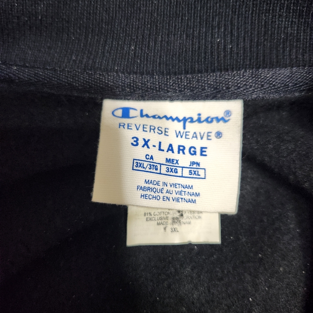 Champion Reverse Weave Snap Button Varsity Bomber… - image 6